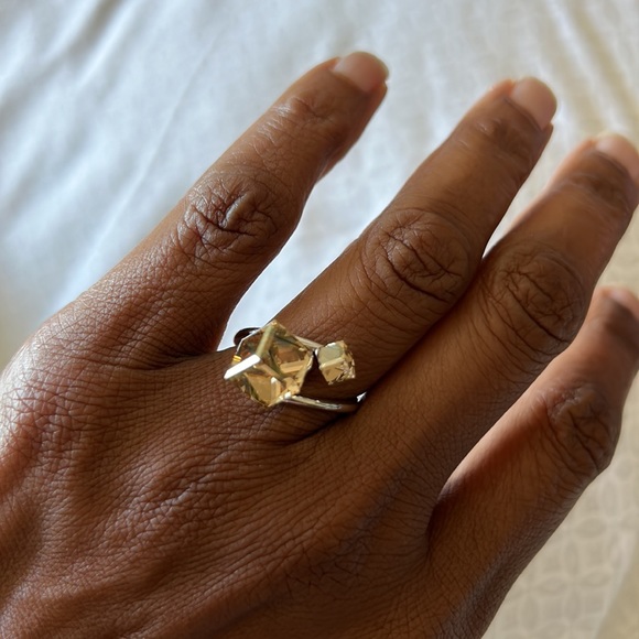 BLEU SAGE STERLING SILVER RING SIZE 8 - Picture 5 of 6